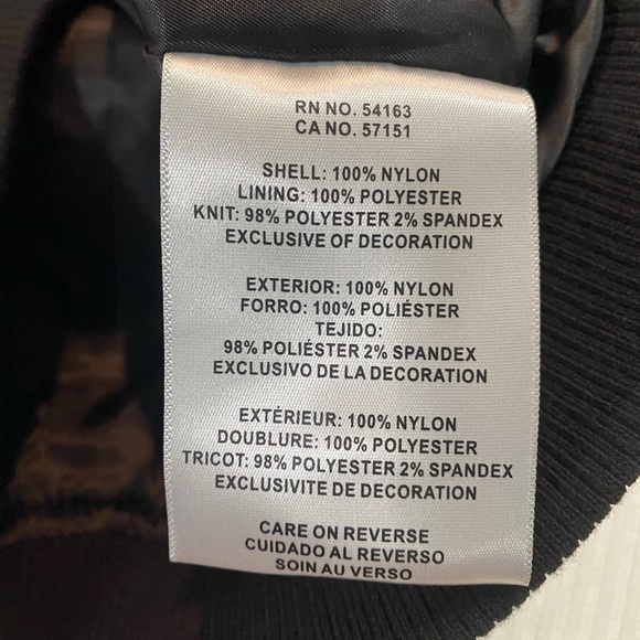 Levi’s Satin Bomber Flight Jacket - Picture 7 of 8